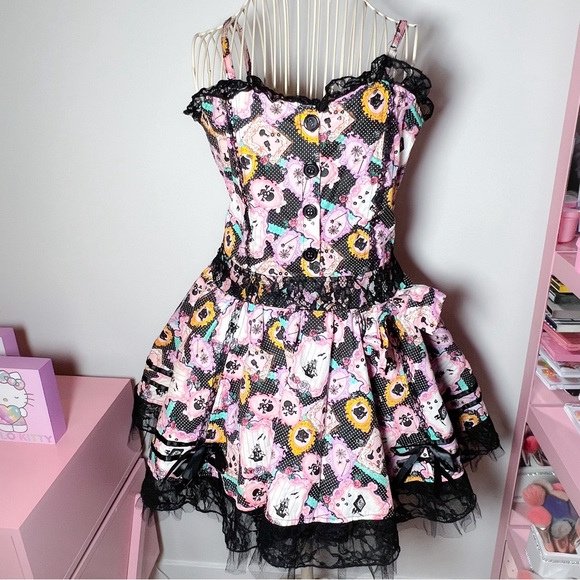 acdc rag | Dresses | Acdc Rag Gothic Halloween Dress | Poshmark